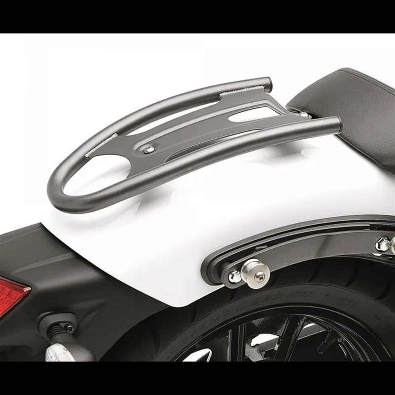 Porte-bagages pour Vulcan S (année 15-19) original Kawasaki Noir Nouvel Arrivage