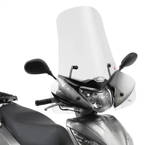 Commander Maintenant Kit de montage pour pare-brise 308AG pour Honda Vision 50 / 110 (année 11-18) Givi
