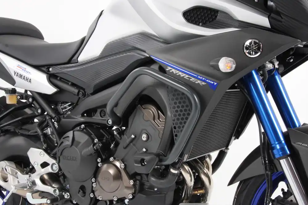 Arceau de protection moteur anthracite pour Yamaha MT-09 Tracer ABS (année 15-) Hepco & Becker Dernière Chance