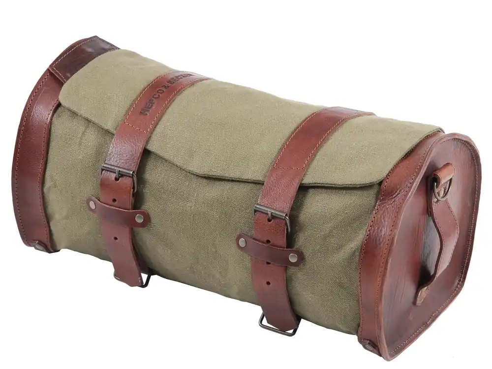 Sacoche arrière LEGACY 25L verte Hepco & Becker Prix Promo