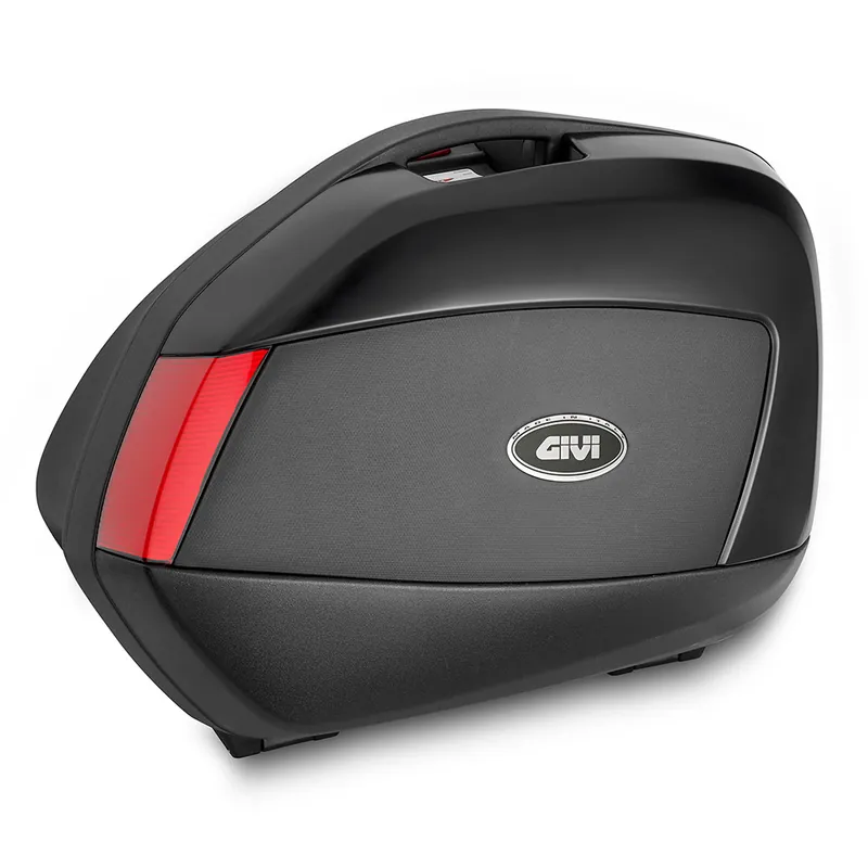 V35 Kit de valises latérales MONOKEY SIDE avec housse en noir et réflecteurs rouges Givi Meilleur Choix