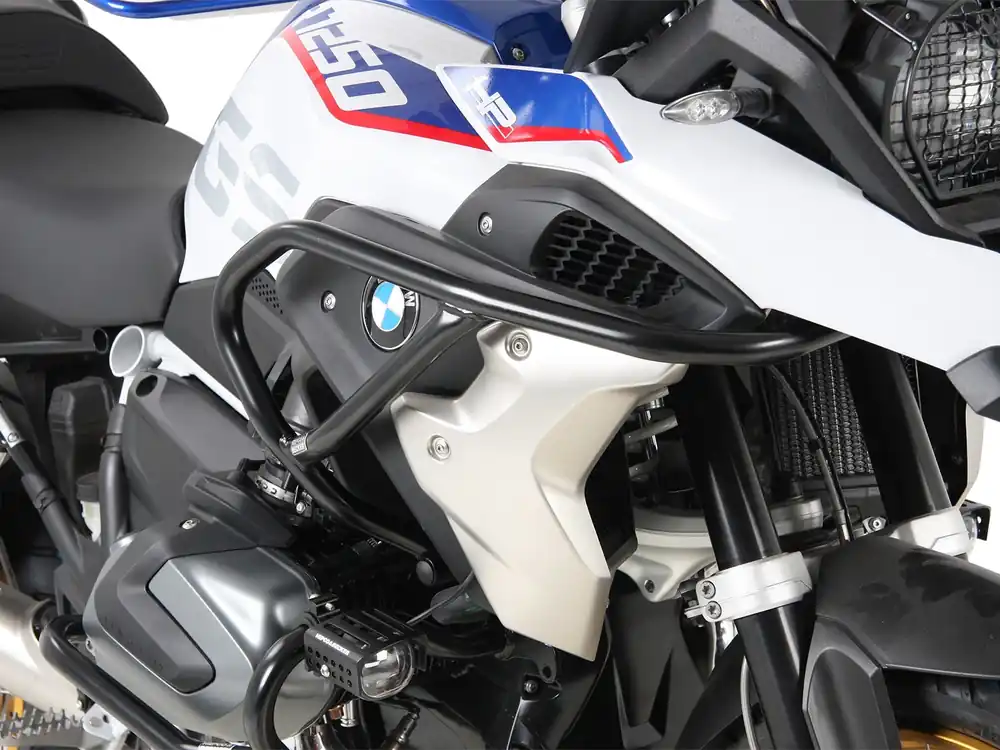 Vente Directe Arceau de protection du réservoir noir pour BMW R 1250 GS (19-23) Hepco & Becker