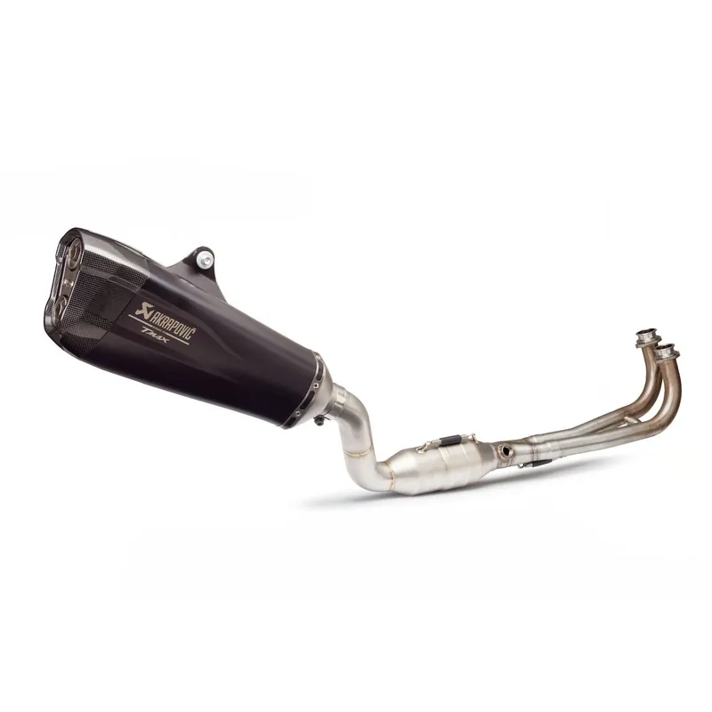 Acheter En Ligne Système complet avec silencieux noir pour Yamaha T-MAX / SX / DX (année 17-) Akrapovic