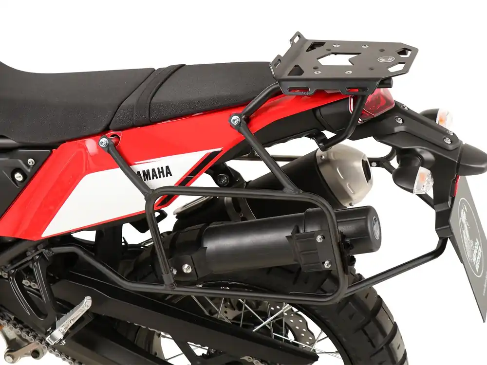 Supports de valises latérales fixes vissés noir pour Yamaha Ténéré 700 (2019-2024) Must-Have