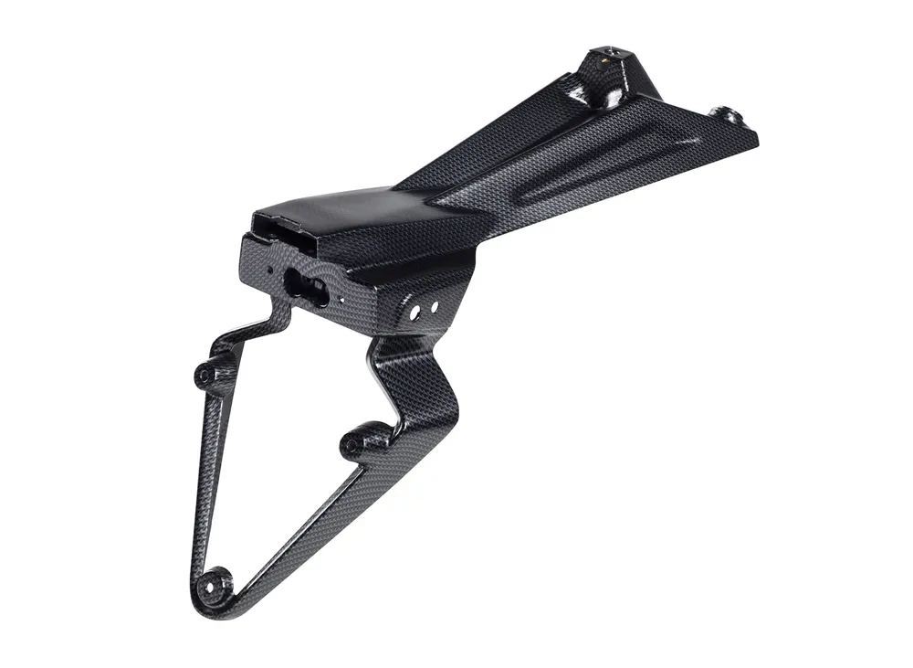 Support de plaque d&rsquo;immatriculation en carbone d&rsquo;origine pour Aprilia RS 660 / Tuono 660 Prix Bas