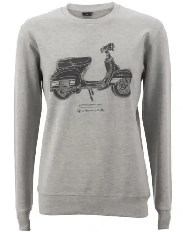 Sweatshirt « Life is better on a Rally », Herren grau S Offre Spéciale
