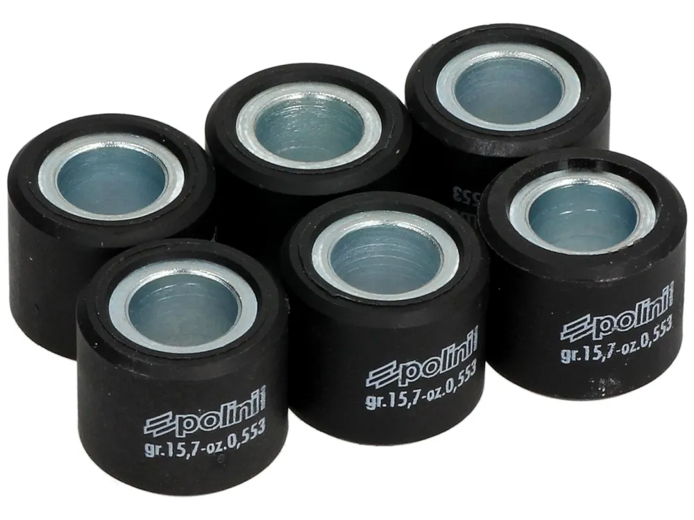 Jeu de galets de variateur Polini, 20×17 mm, 15,7 g, pièces : 6 Bon Plan