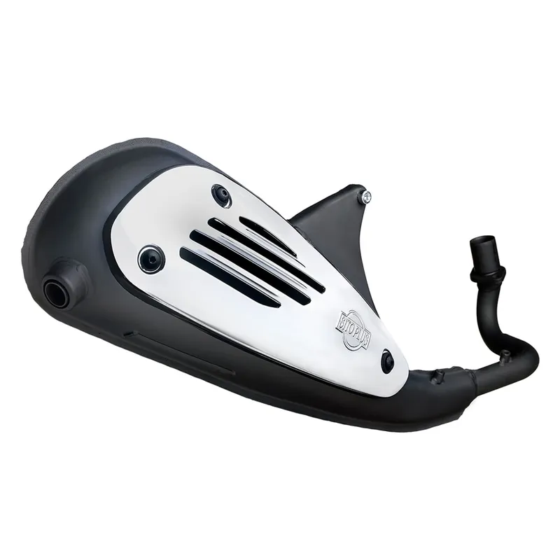 Sito / LeoVince Système d&rsquo;échappement Sito Plus, acier pour Piaggio Liberty / Fly / Vespa LX / ET4 Authentique
