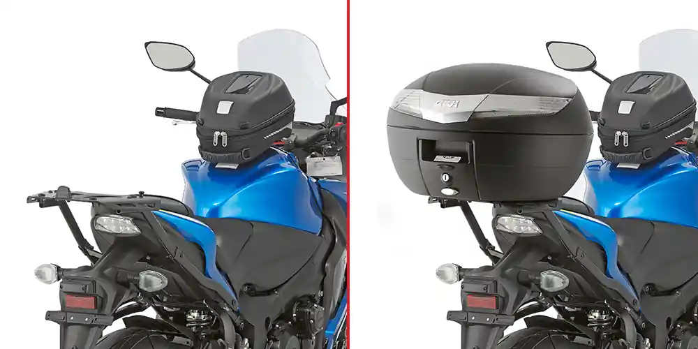 Nouvelle Collection Support de top-case Givi pour Suzuki GSX-S 1000 / F (15-20)