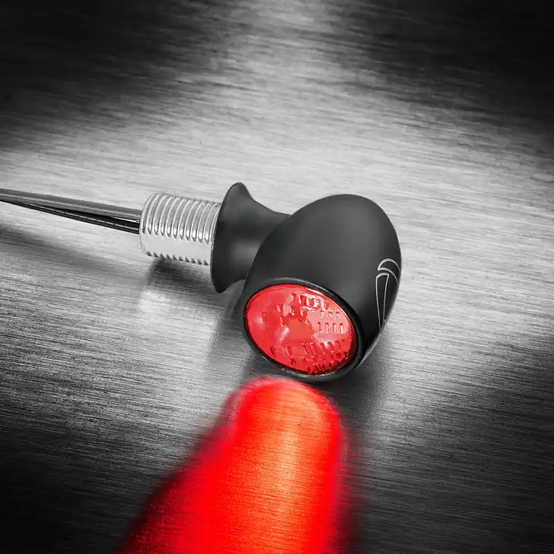 Prix Choc Kellermann Feu arrière et feu stop, Atto RB hm, acier, LED, HL/HR 12 V, noir satiné