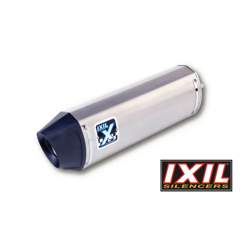 Offre Du Jour Silencieux arrière IXIL HEXOVAL XTREM Kawasaki ZX 250 R Ninja, acier inoxydable argenté, homologué E