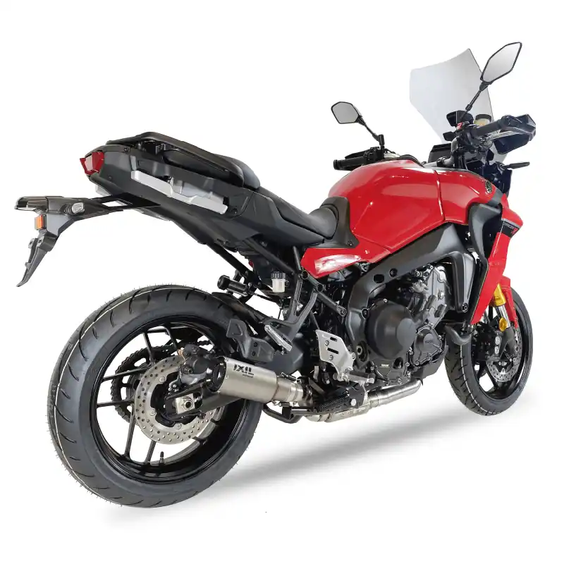 Système complet IXIL RC pour Yamaha Tracer 9, acier inoxydable, homologué E, Euro5 Noir Pas Cher