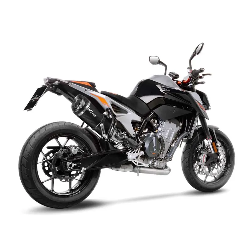 Offre Du Jour Système d?èchappement LeoVince Factory S pour KTM Duke 790 /890, carbone, slip on, Euro4, E-approbation