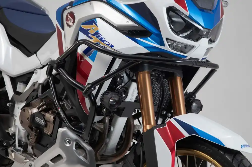 Certifié SW-Motech Barra protectora superior negra para Honda CRF 1100 L Africa Twin Adventure Sports – SW Motech