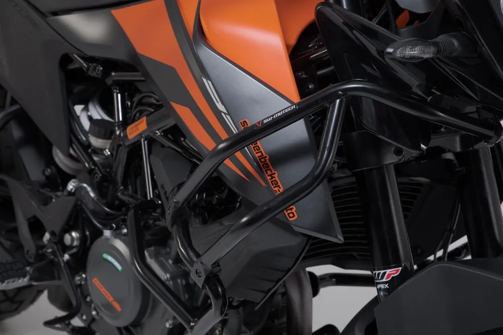 Seulement Aujourd&rsquo;hui SW-Motech Barra protectora superior negra para KTM 390 Adventure – SW Motech