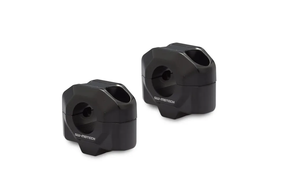 Achetez Aujourd&rsquo;hui SW-Motech Réhausse de guidon, noir pour guidon Ø 22 mm, H=20 mm pour Suzuki SV 650 – SW Motech