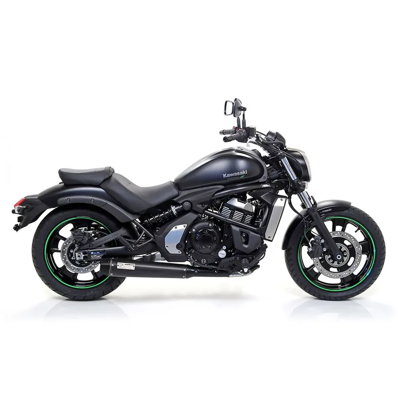 Système d&rsquo;échappement complet ARROW DARK REBEL pour Kawasaki Vulcan S 650 (14-16) Dernière Chance