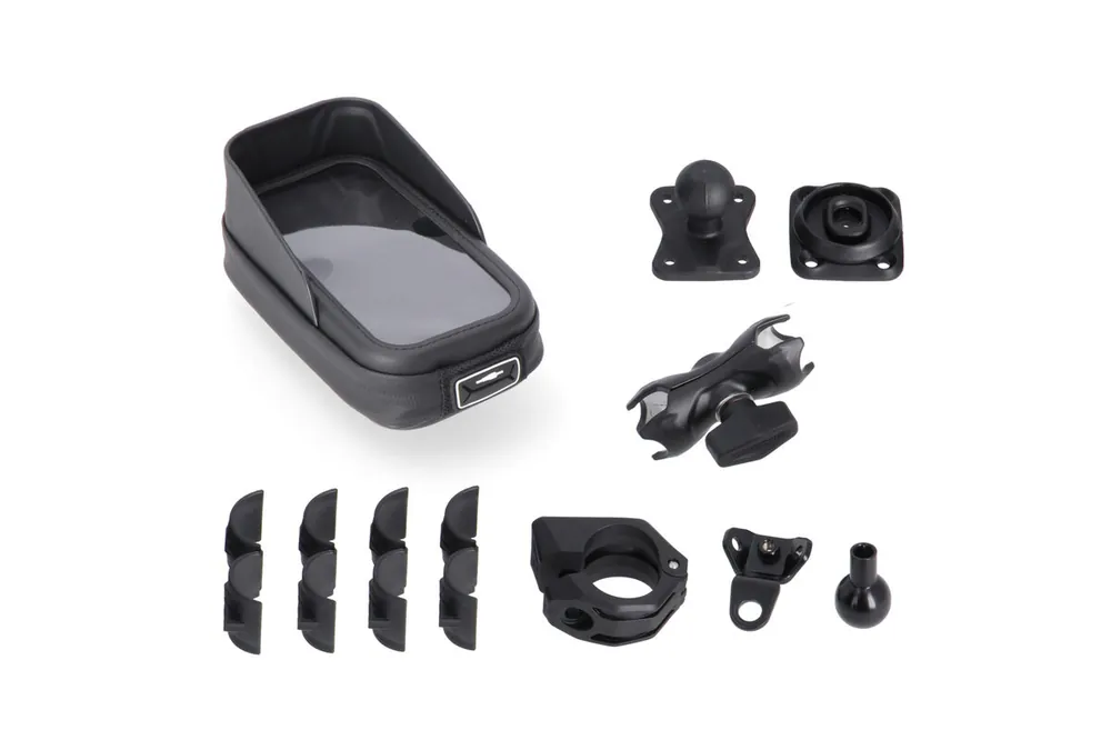 SW-Motech Kit de support de navi T-Lock avec Phone Case pour Kawasaki KLE 300 Versys-X – SW Motech Marque