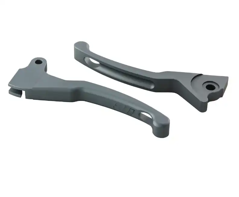Kit levier de frein sport Shorty pour Vespa LX /LXV /S /Primavera /Sprint 50-150ccm, gris mat Seulement Aujourd&rsquo;hui