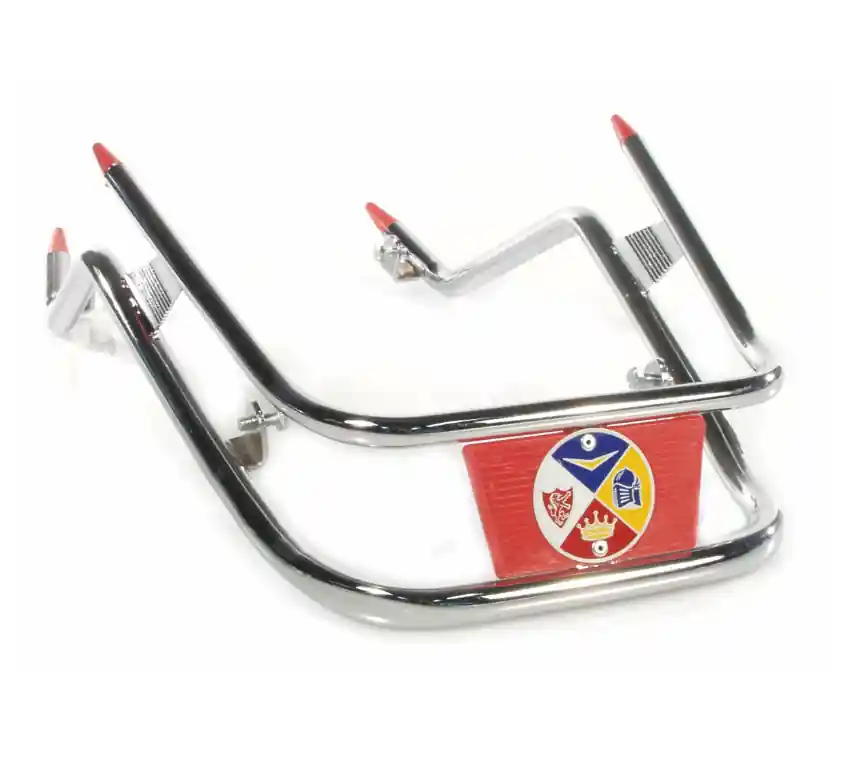 Pare-chocs aile avant pour Vespa PX 80-200ccm, chrome Produit De Marque