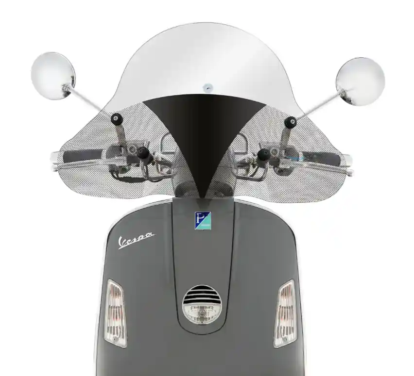 Flyscreen CUPPINI pour Vespa GTV/GT 60 125-300ccm, clair Seulement Aujourd&rsquo;hui