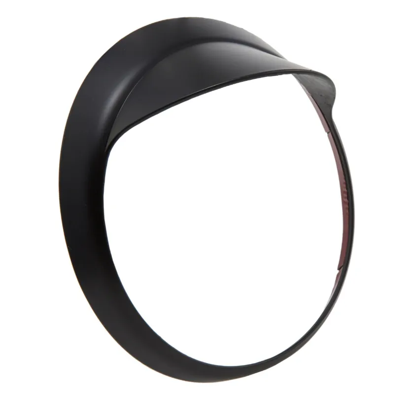 Anneau de lampe avec abat-jour pour Vespa LX 50-150ccm, noir mat Meilleur Prix
