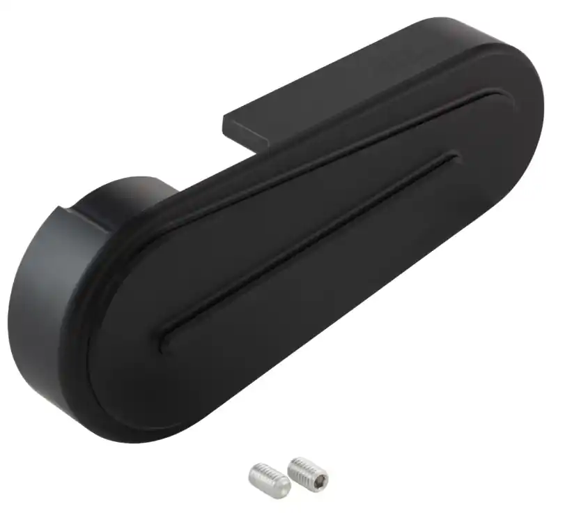 Couverture de bras oscillant VBB Style pour Vespa PX 80-200ccm, noir mat Expédition Rapide