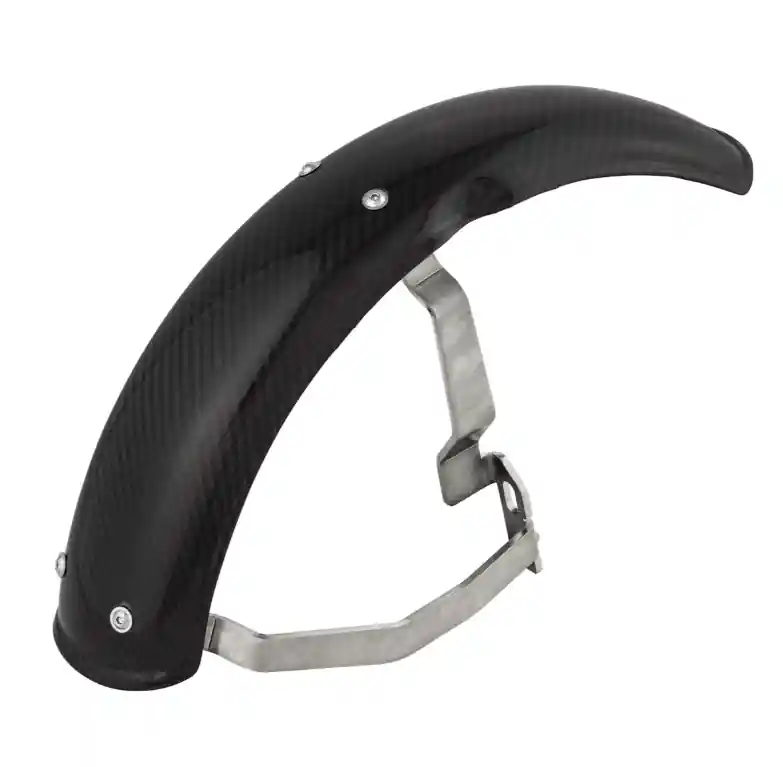Aile 2.0 Garelli EVO II pour Vespa PX 80-200ccm, carbone clair, support en acier inoxydable Populaire