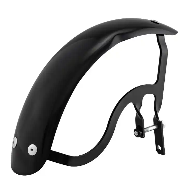 Haute Qualité Aile Garelli Race EVO II pour Vespa PX 80-200ccm, GFK, noir