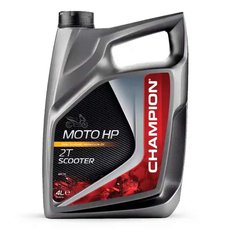 CHAMPION® Moto HP huile moteur pour scooter 2 temps – 4 litres Nouvel Arrivage