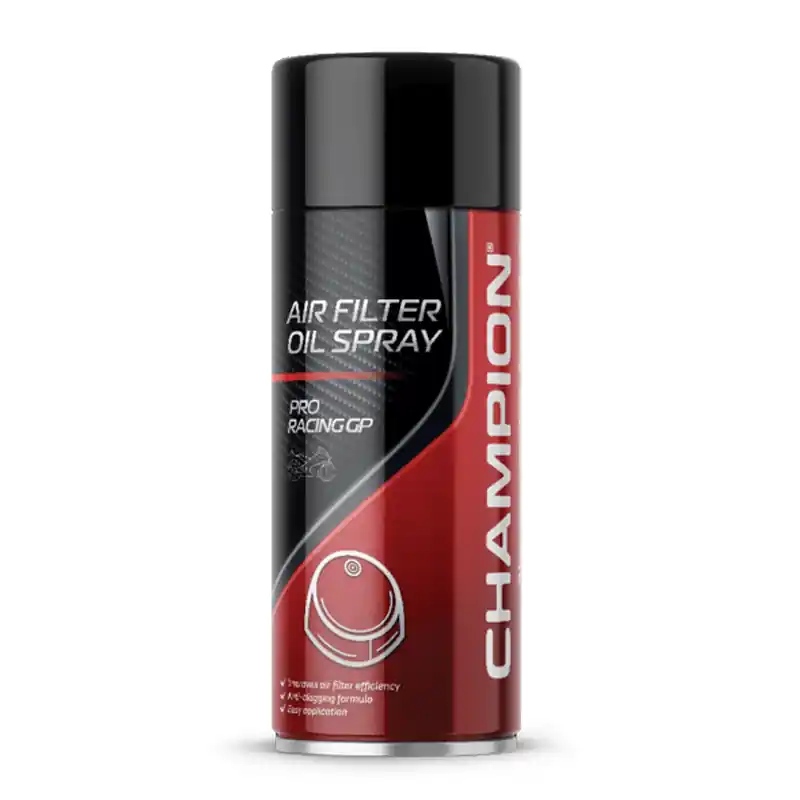 Certifié CHAMPION® Pro Racing GP Huile pour filtre à air Spray – 0,4 litre