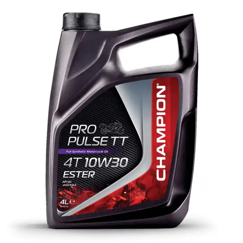 CHAMPION® Pro Pulse TT 4T 10W-30 Huile moteur à l&rsquo;ester – 4 litres BMW F 650 GS Dakar (1998-2004) Nouvelle Collection