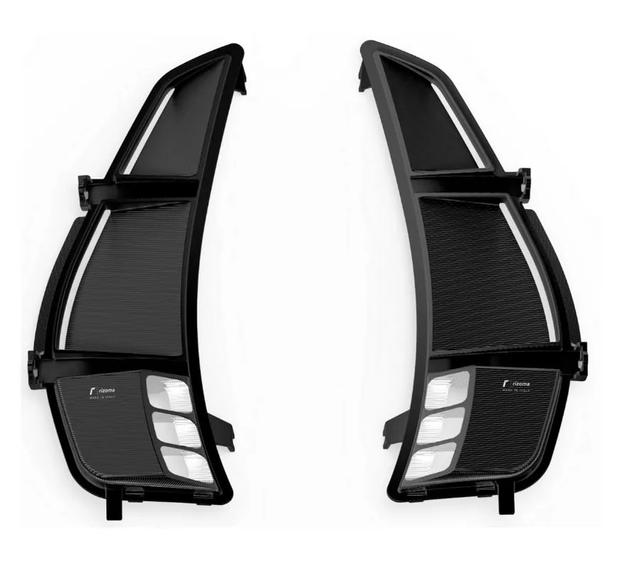 Meilleur Choix Grille d&rsquo;aération RIZOMA compartiment à bagages pour Vespa GTS/GTS Super/GTV 125-300ccm (`23-), noir