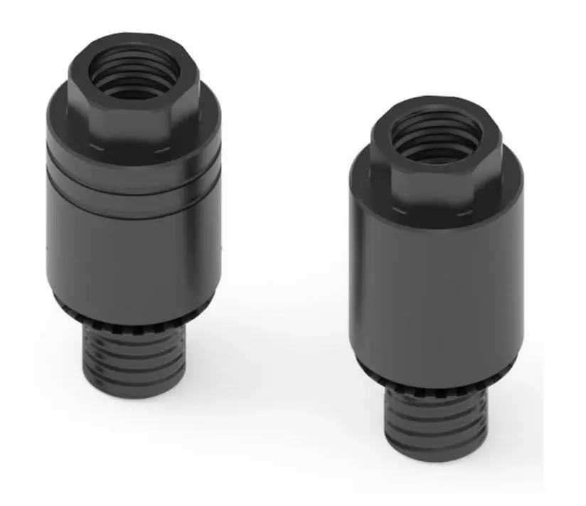 Commander Maintenant Adaptateur de rétroviseur RIZOMA « Direct Mount » pour rétroviseur E-Pop/One pour Vespa GTS/GTS Super (`23-), noir