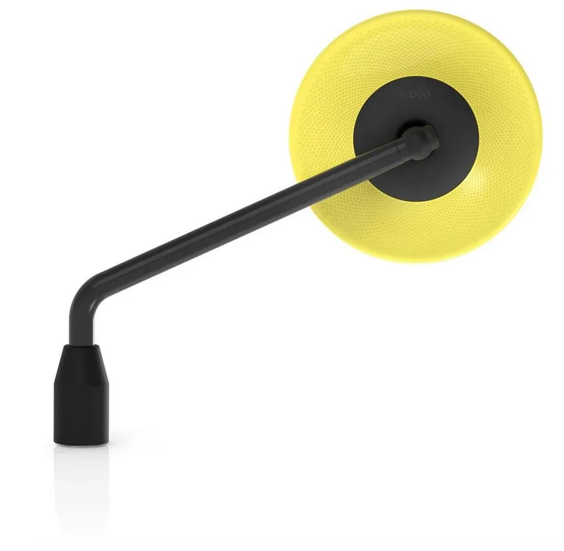 Rétroviseur RIZOMA E-POP pour Vespa gauche ou droite, noir/jaune Achat Immédiat