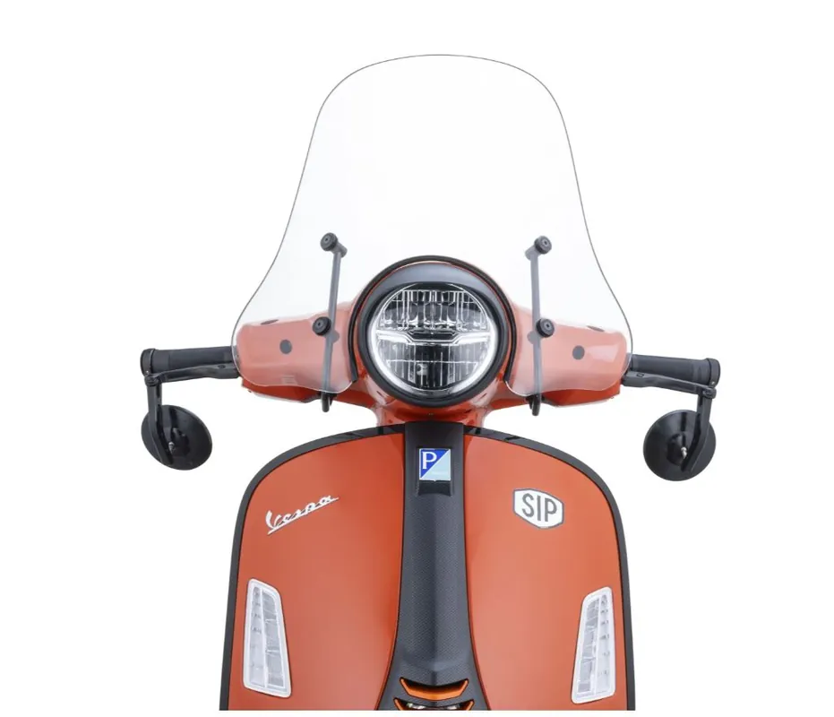 Jusqu&rsquo;à Épuisement Des Stocks Pare-brise ERMAX Sportivo pour Vespa GTS/GTS Super 125-300ccm (`23-), clair