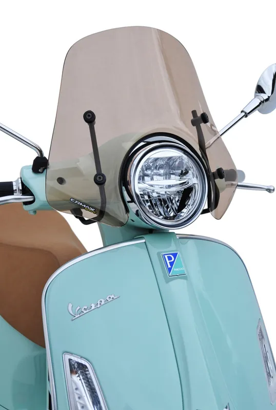 Super Prix Pare-brise ERMAX Sport H 400 mm pour Vespa GTS/GTS Super/GT L (-22), noir