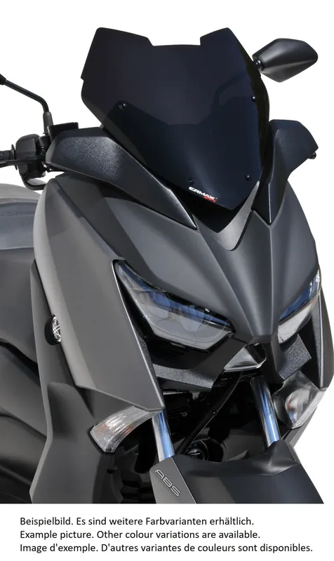 Prix Réduit Pare-brise ERMAX Sport H 410 mm pour Yamaha X-MAX 125, teinté