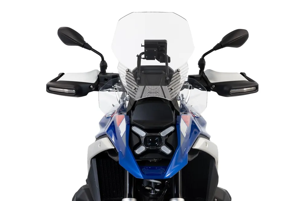 Authentique Pare-brise Odysseus pour BMW R 1300 GS /Adventure, version avec radars Clair