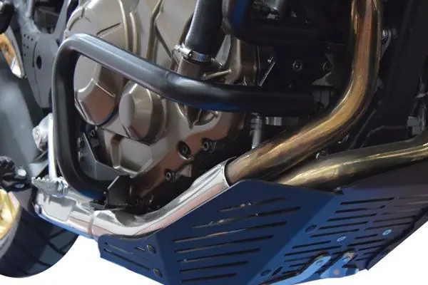 Remise Arceau inférieur pour Honda CRF 1000 L Africa Twin, noir, la paire