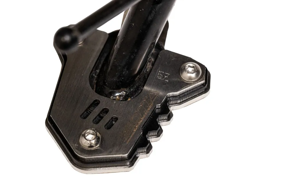 Élargissement du pied de béquille latérale pour Honda CB 500 X (19-23) / NX 500 (24-), bleu Offre Exclusive