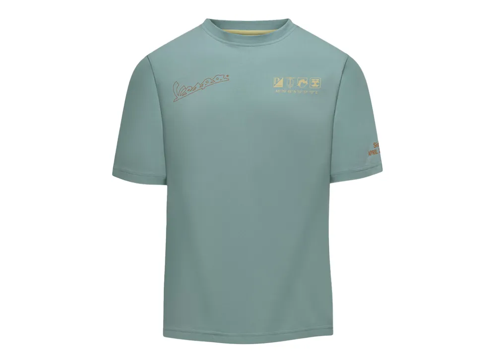 Acheter En Ligne Vespa T-Shirt Origin grün DEC-Kollektion XS