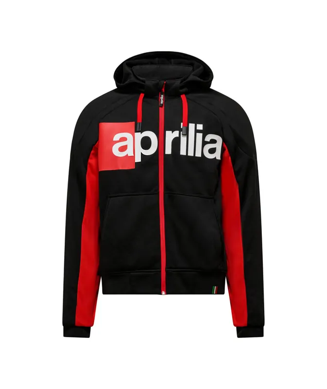Pas Cher Hoodie Aprilia Next Rival avec protections by Alpinestars S