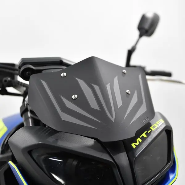 Pare-brise (flyscreen) pour Yamaha MT-09 (17-20) noir mat Satisfait Ou Remboursé