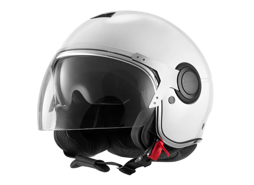 Bon Marché Vespa casque jet, Vespa Argentario, blanc XS