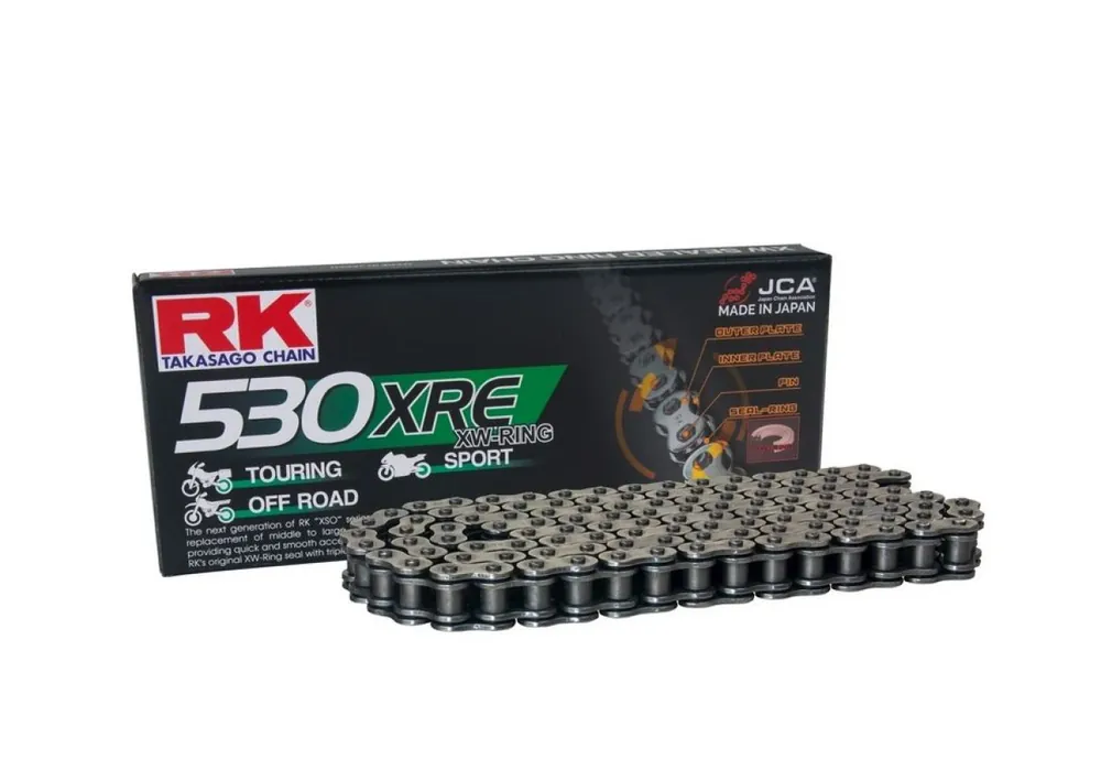 K chaîne XW-anneau, XRE, pas : 530/108, ouverte incl. serrure à rivet creux, résistance à la traction : 4400 kg Livraison Express