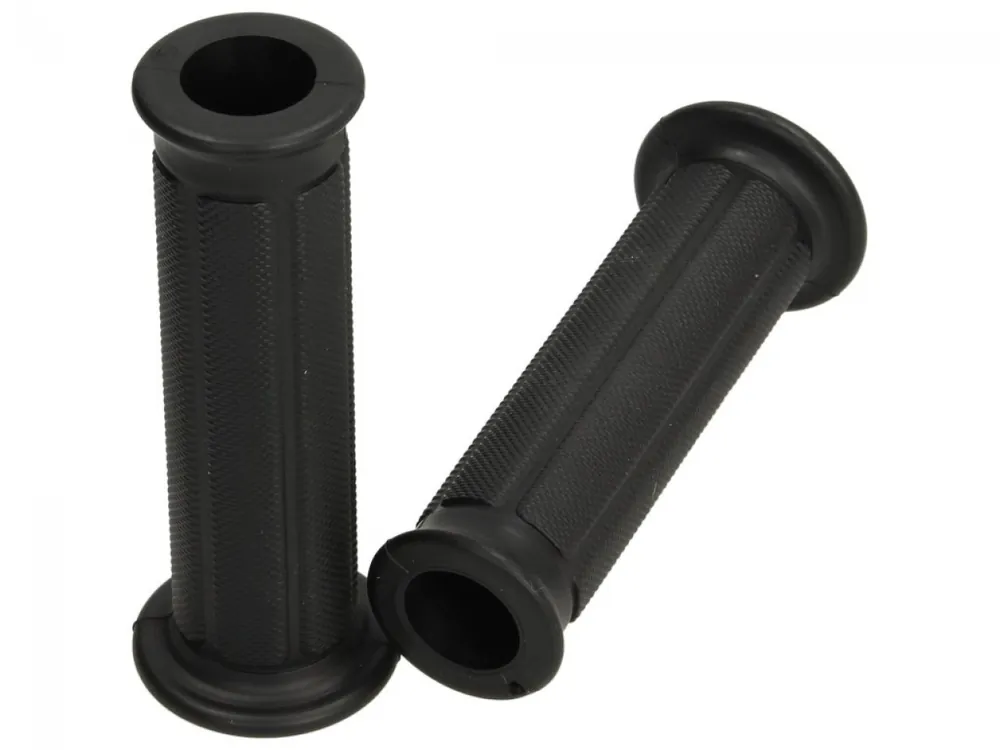 Meilleure Vente ariete Jeu de poignées en caoutchouc ouvert, Ø 22,00/24,00 mm, longueur : 120 mm, noir, Super Soft