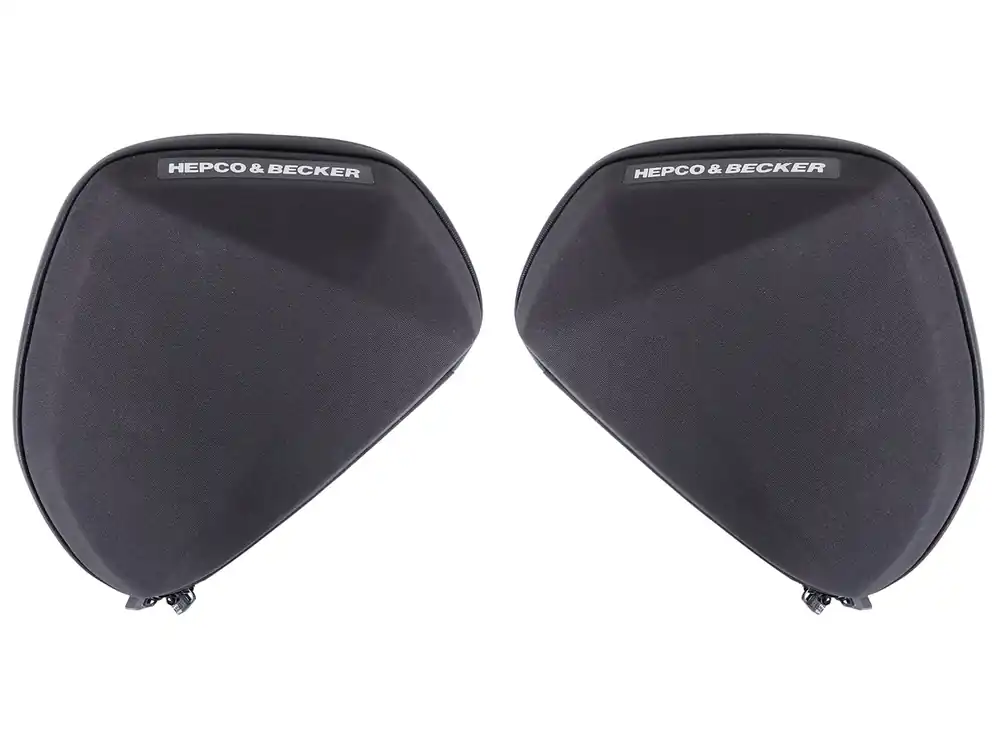 Certifié Set de sacoches de protection V1 noir Hepco & Becker