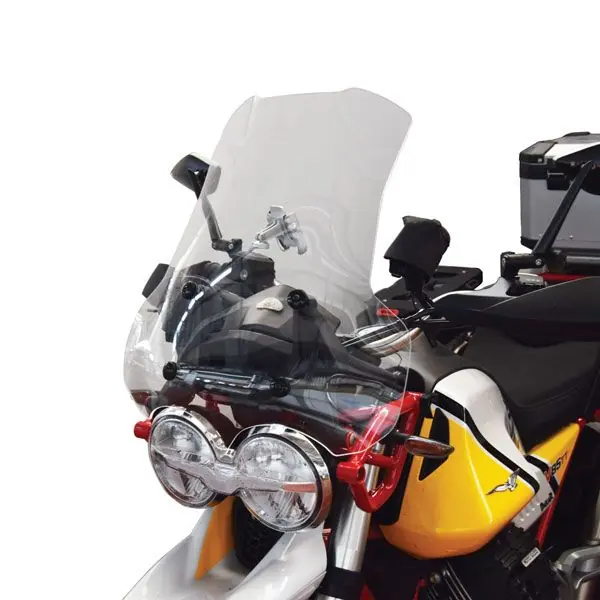 Vente Flash Pare-brise – hauteur 545 mm pour Moto Guzzi V 85 TT (19-23) Clair