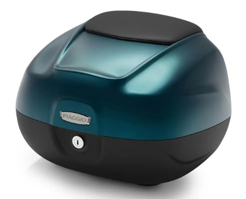 Top Case 37L pour Piaggio MP3 HPE 400/530 / Medley Sport 125/200 – bleu foncé mat D12 Satisfait Ou Remboursé
